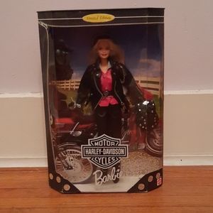 Vintage harley davidson barbie doll